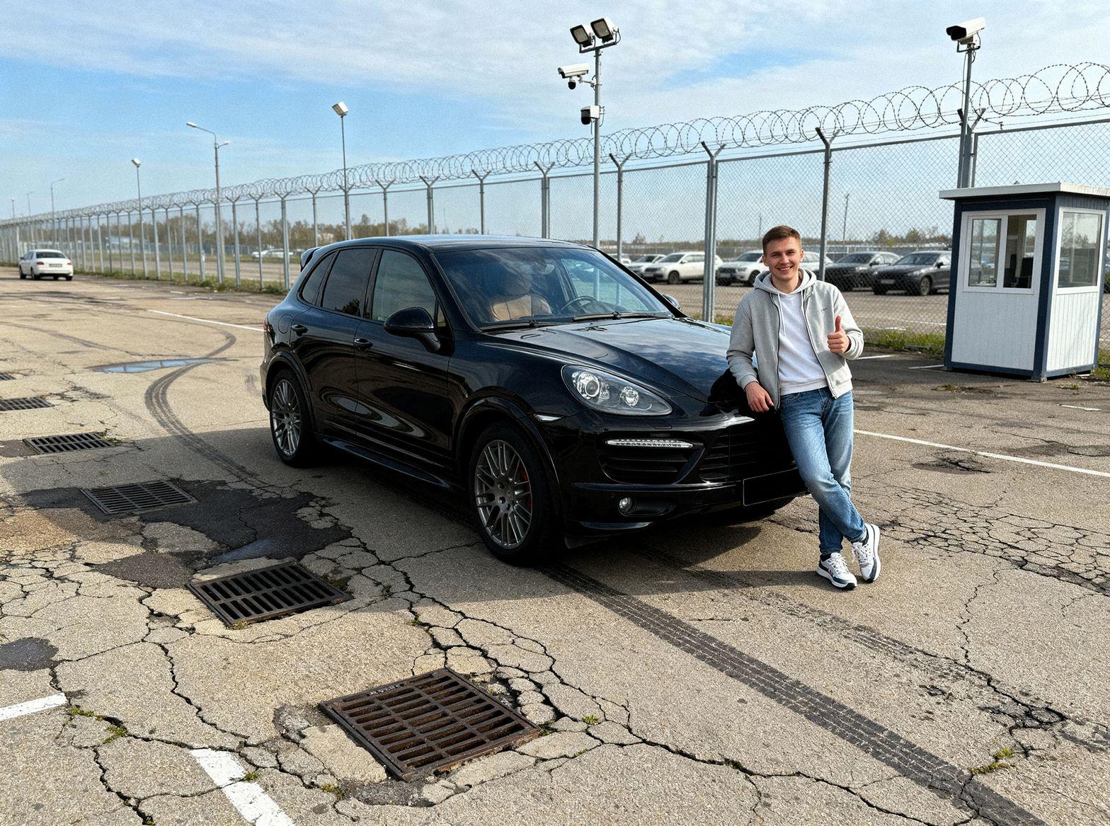 История успеха: как мы пригнали Porsche Cayenne за 10 дней